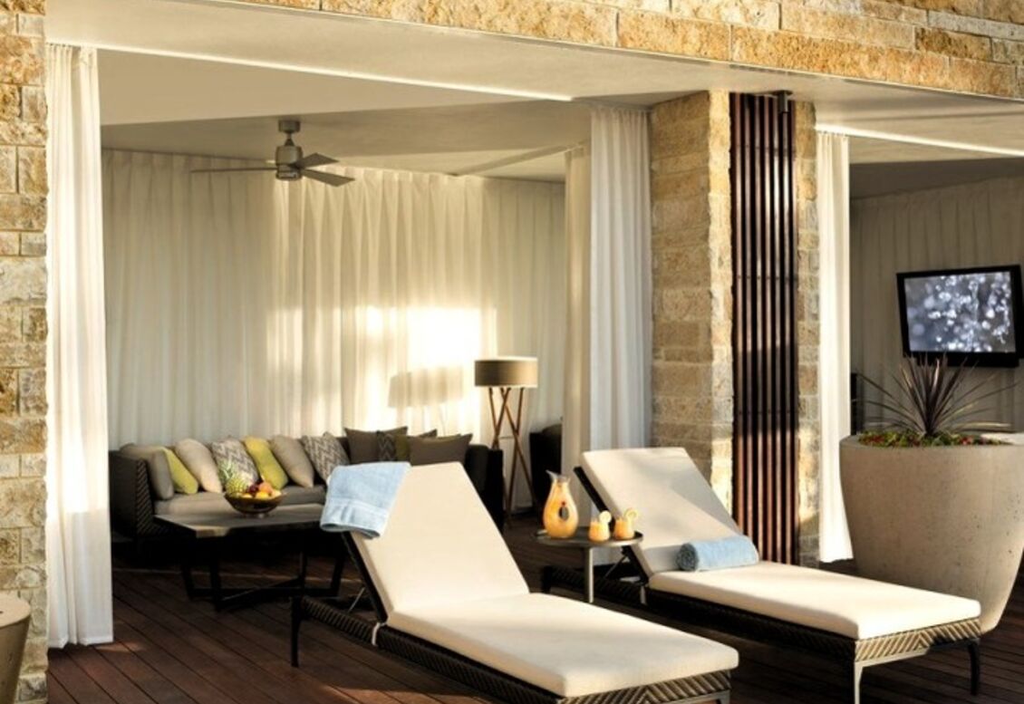 Luxury Cabanas am Resortpool